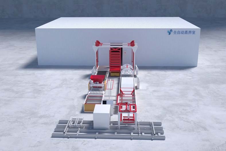 全自動(dòng)蒸養(yǎng)室三維動(dòng)畫(huà)